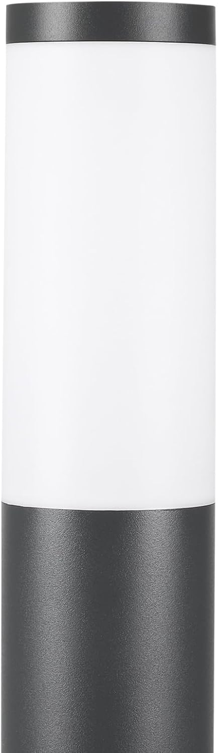 Monzana® Außenlampe mit Bewegungssensor Edelstahl 50cm Hoch E27 Fassung IP44 Wegeleuchte Garten Leuchte Beleuchtung für Außen Boden Outdoor Anthrazit — Ansicht 6