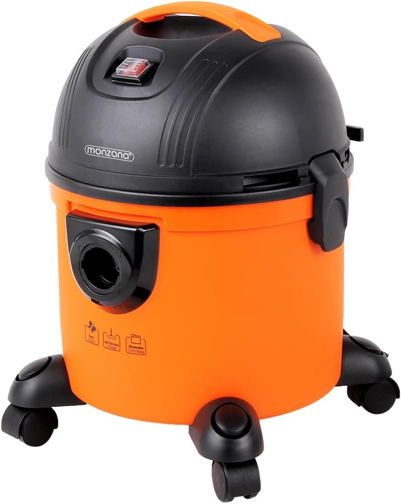 Monzana® Nass Trockensauger 3in1 Industriesauger 15L Fassungsvermögen 1200W Starke Saugleistung Blasfunktion Nasssauger Wassersauger 8m Radius — Ansicht 4