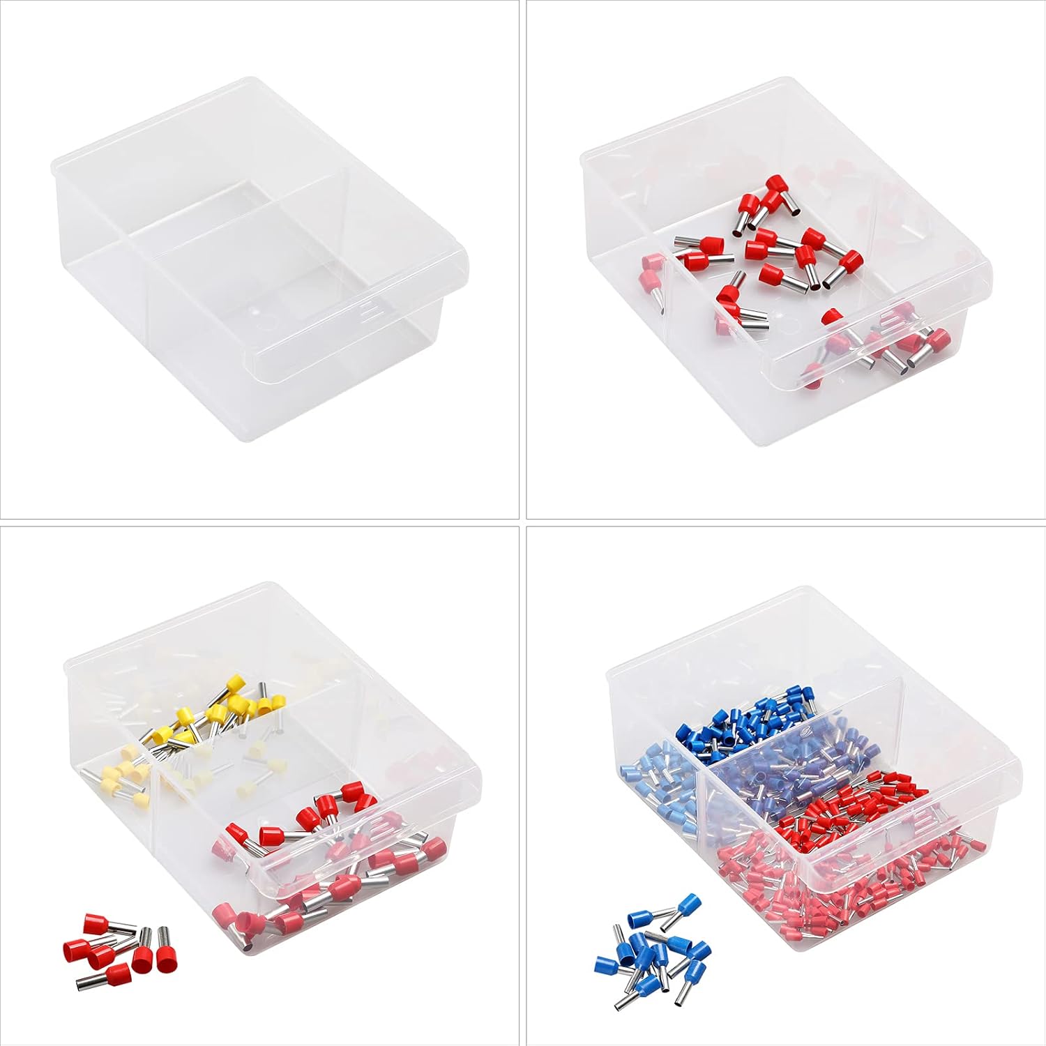 MONZANA® Sortimentskasten MW1506 18 Schubladen 47,5x38x16cm Trennwände bis 36 Fächer Werkstatt Sortierbox Sortierkasten — Ansicht 5