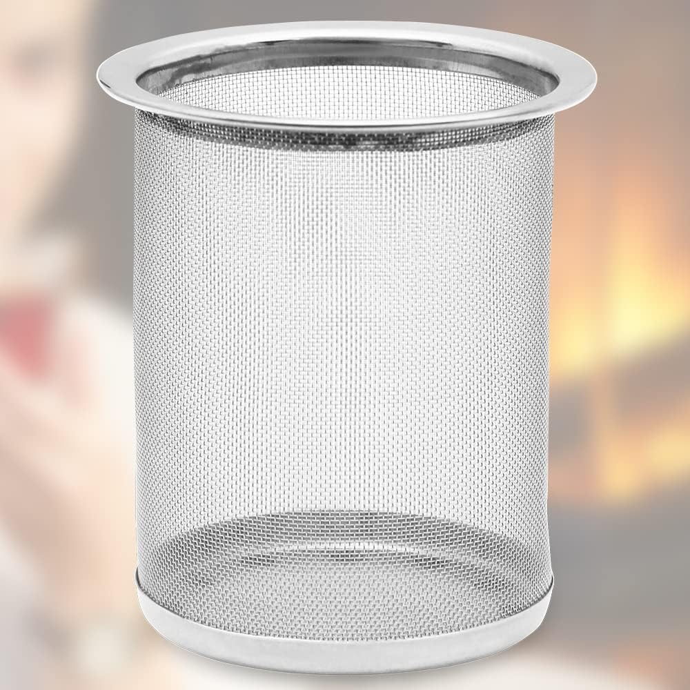 MONZANA® Teekanne mit Siebeinsatz Glas 1,2 Liter Hitzebeständig Teesieb Herausnehmbar Glaskanne für losen Tee Edelstahl Deckel Borosilikatglas Henkel — Ansicht 6
