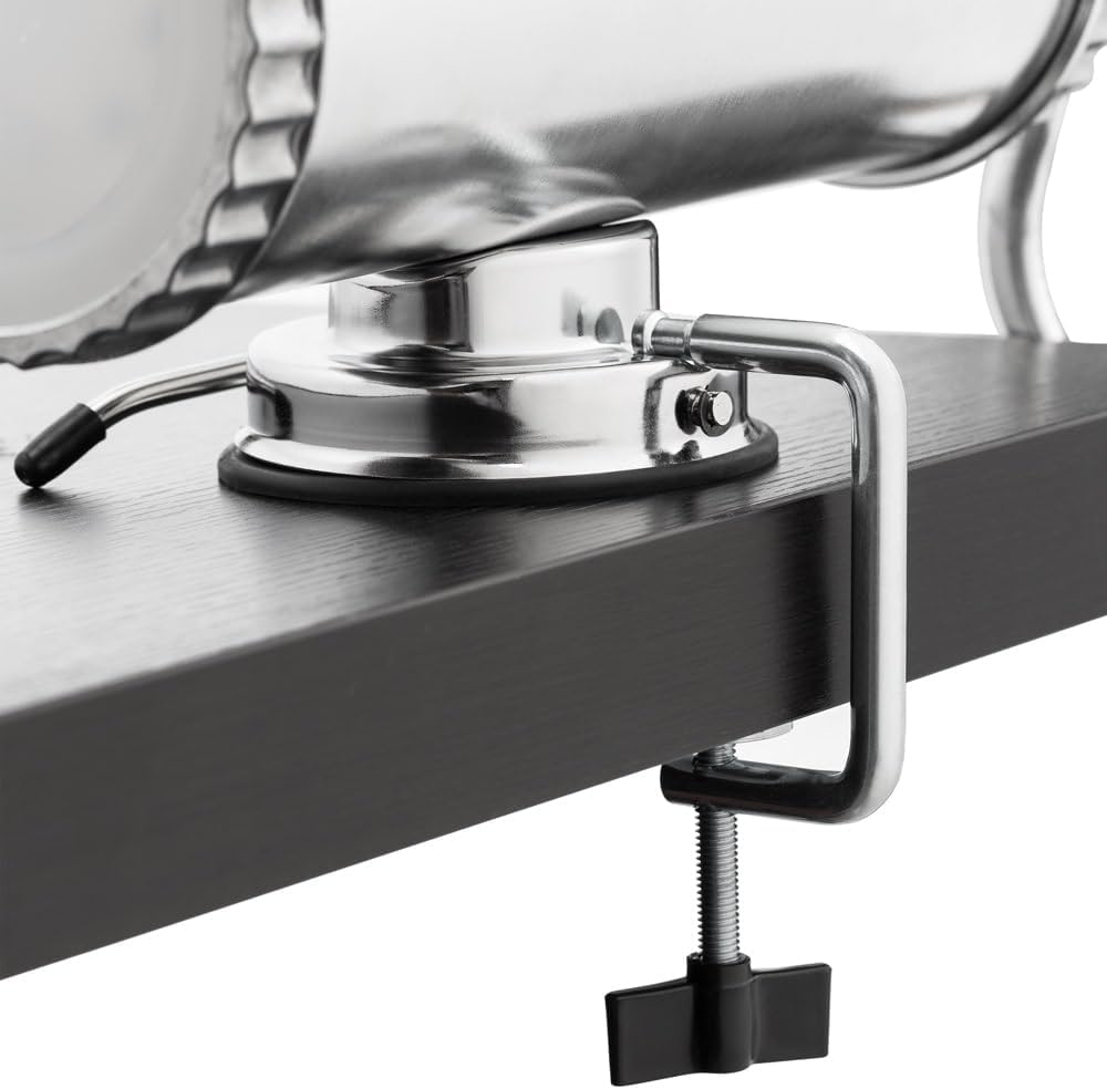 MONZANA® Wurstfüller Aluminium Tischklemme 3 Füllrohre Manuell 2,5 kg Füllmenge — Ansicht 5