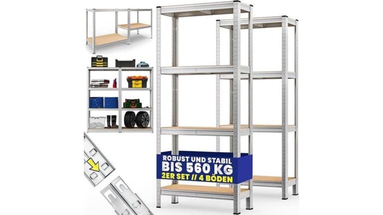 Bewertung der Deuba Heavy Duty Regale