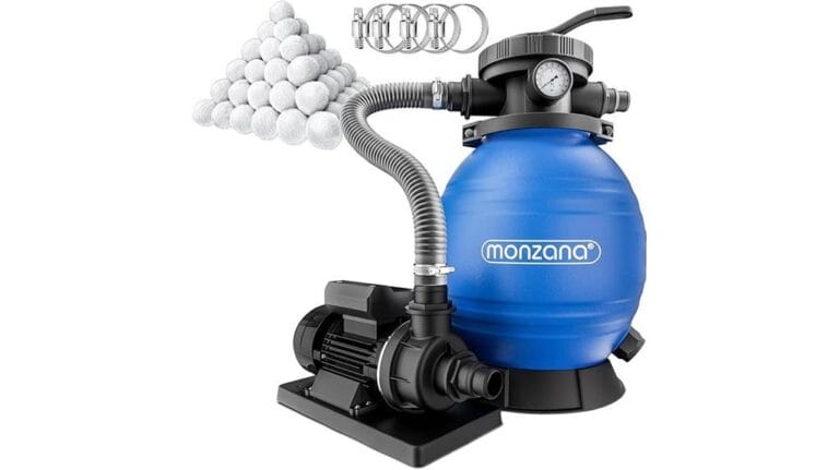 Bewertung des Monzana Sandfiltersystems